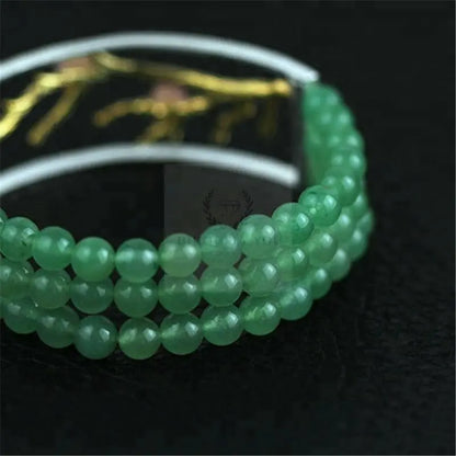 Aventurine Flower Bead Bracelet - Uniquely You Online