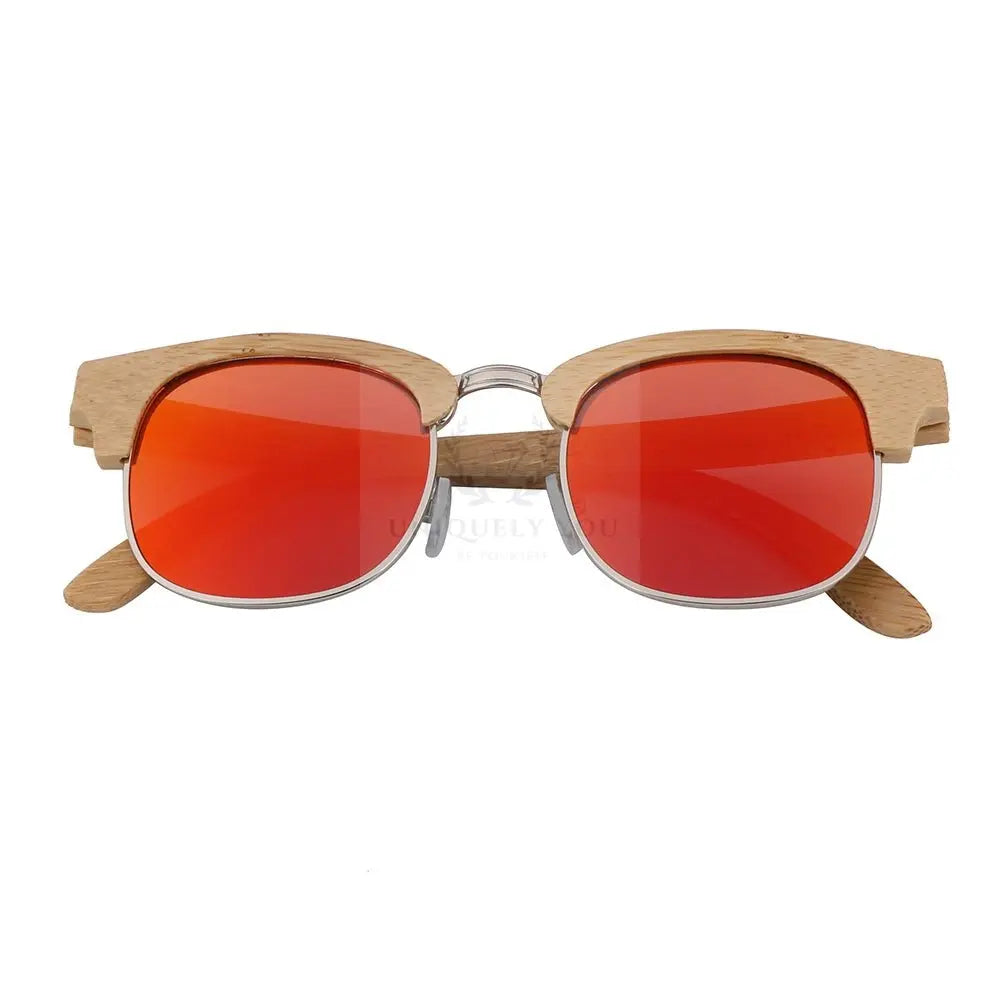 Bamboo Polarized Sunglasses - Uniquely You Online