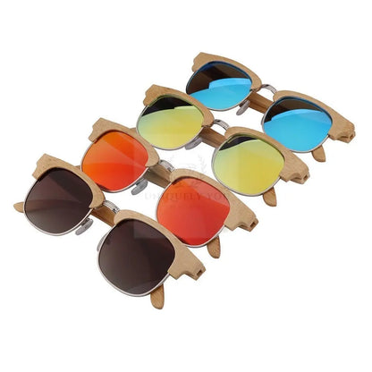 Bamboo Polarized Sunglasses - Uniquely You Online