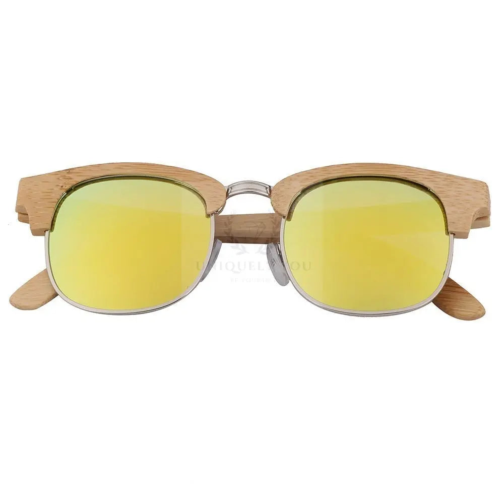 Bamboo Polarized Sunglasses - Uniquely You Online