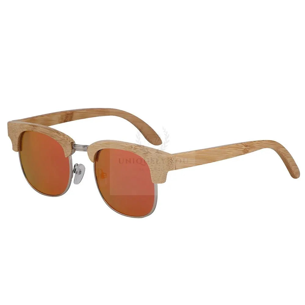 Bamboo Polarized Sunglasses - Uniquely You Online