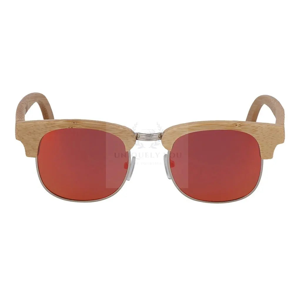 Bamboo Polarized Sunglasses - Uniquely You Online