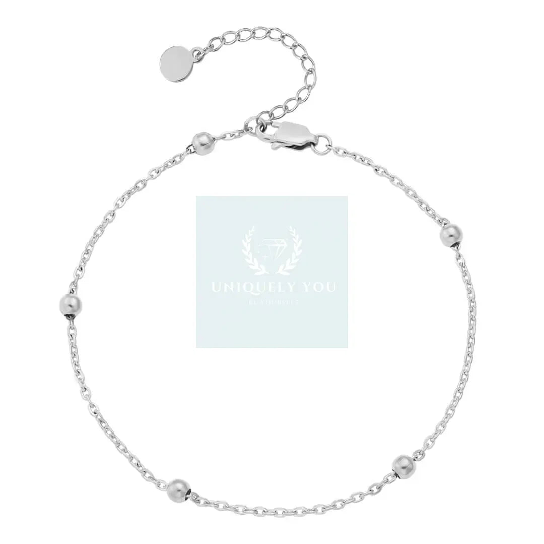 Beaded Cable Anklet - Uniquely You Online