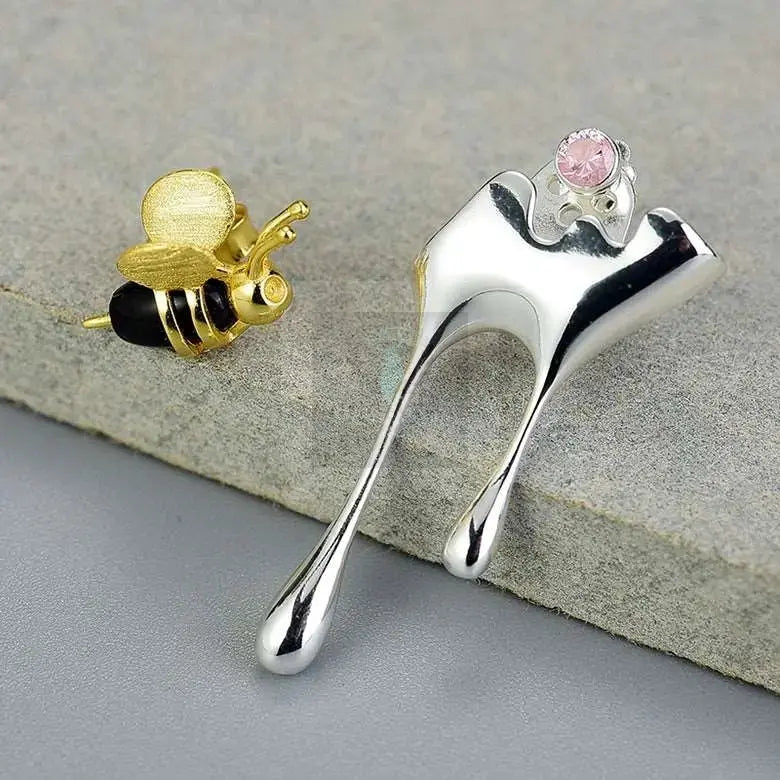 Bee and Honey Drip Earrings - Uniquely You Online