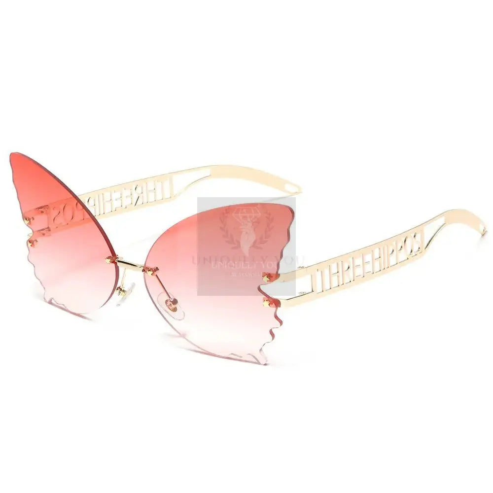 Big Butterfly Sunglasses - Uniquely You Online