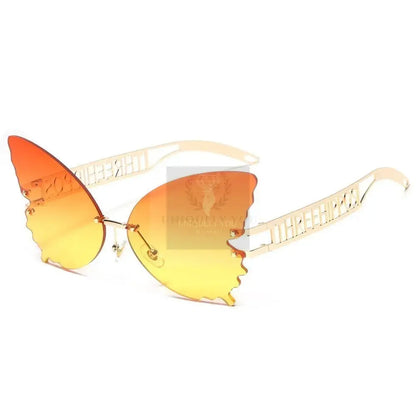 Big Butterfly Sunglasses - Uniquely You Online