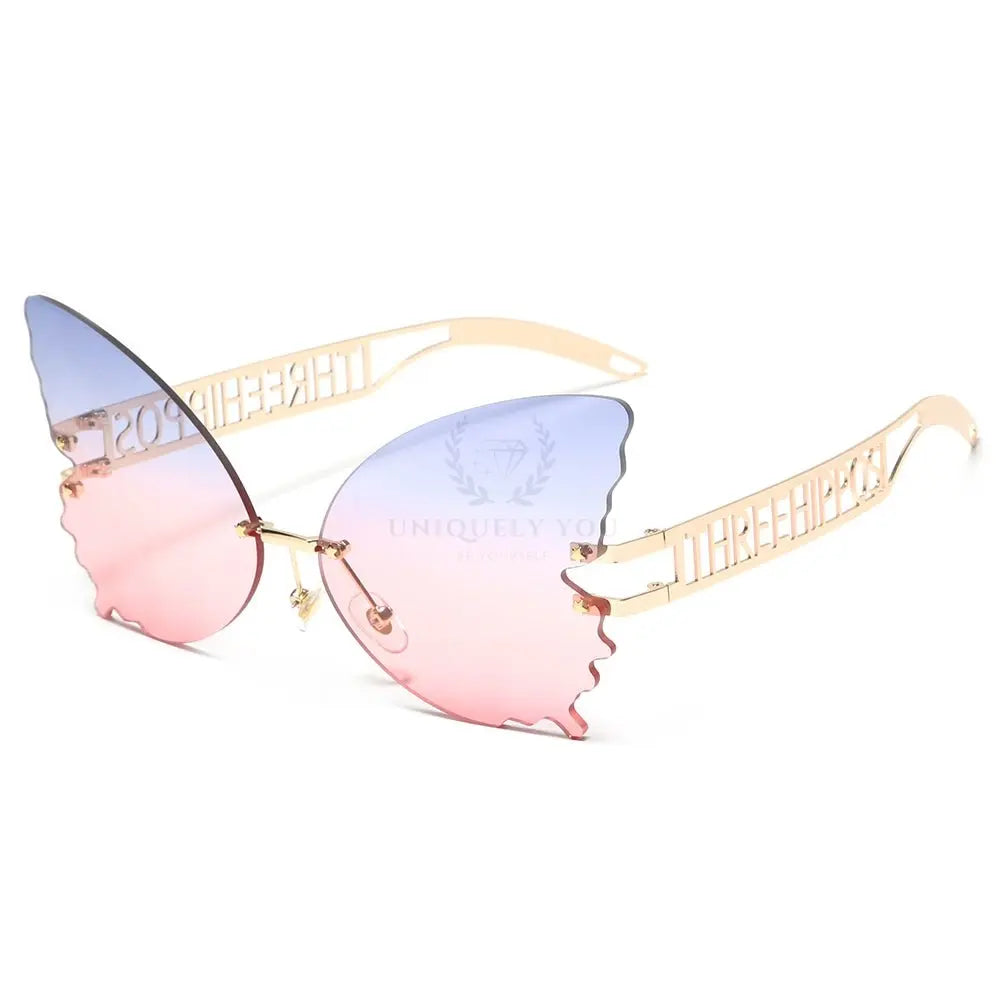 Big Butterfly Sunglasses - Uniquely You Online