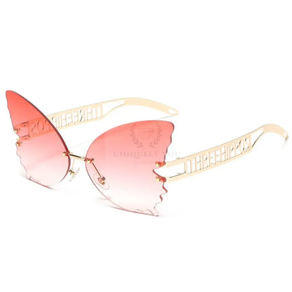 Big Butterfly Sunglasses - Uniquely You Online