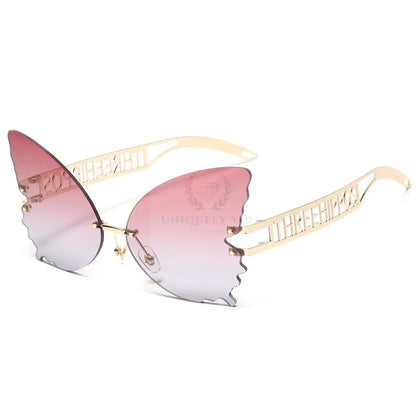 Big Butterfly Sunglasses - Uniquely You Online