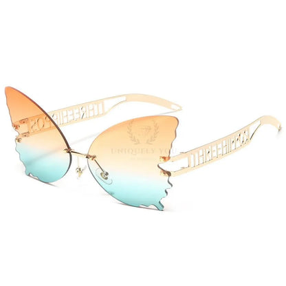 Big Butterfly Sunglasses - Uniquely You Online