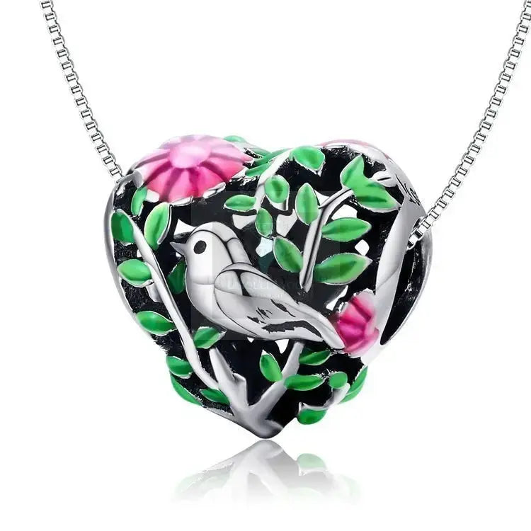 Bird In The Woods Charm - Uniquely You Online