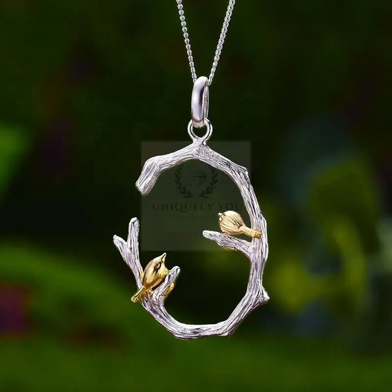 Bird on Branch Jewelry Set - Uniquely You Online