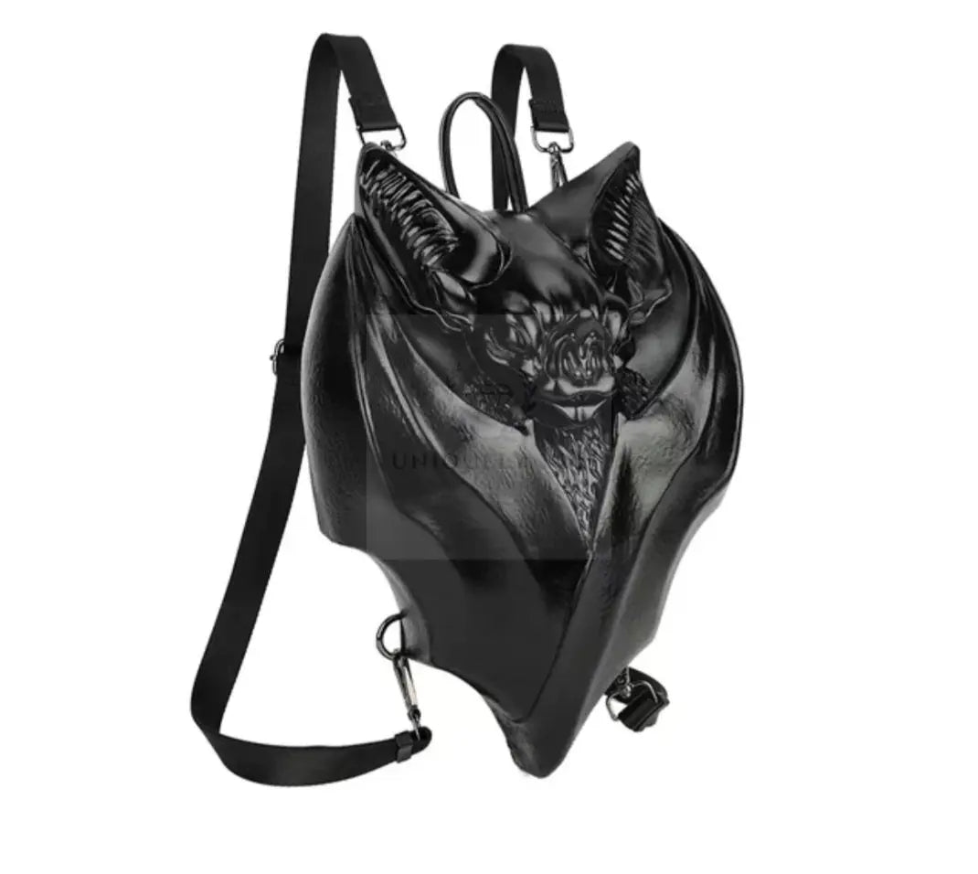 Black Bat Wrap Backpack  Uniquely You Online