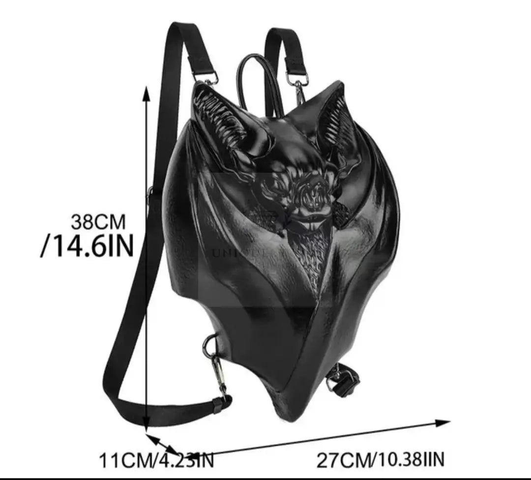 Black Bat Wrap Backpack  Uniquely You Online