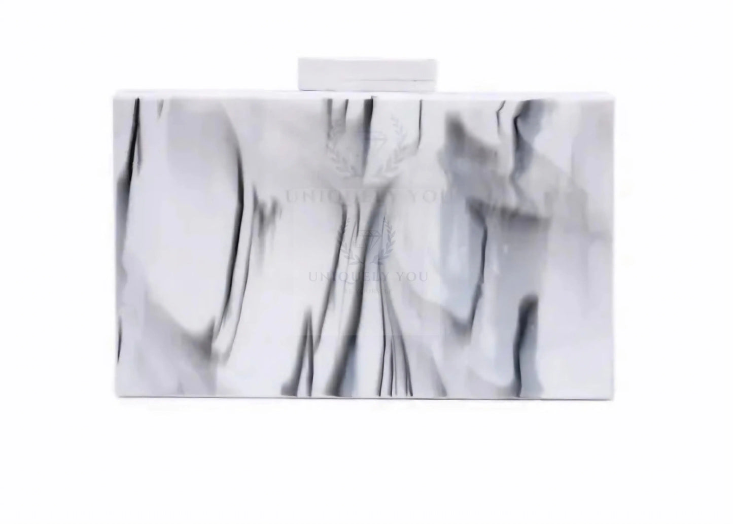 Black Ink Acrylic Clutch  Uniquely You Online