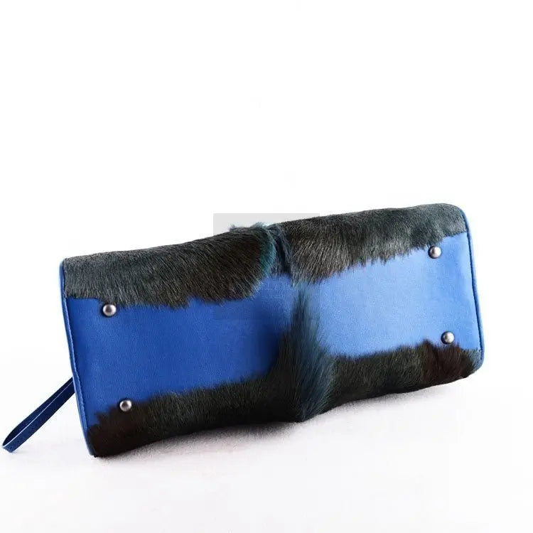 Blue Shock Fur Bag - Uniquely You Online