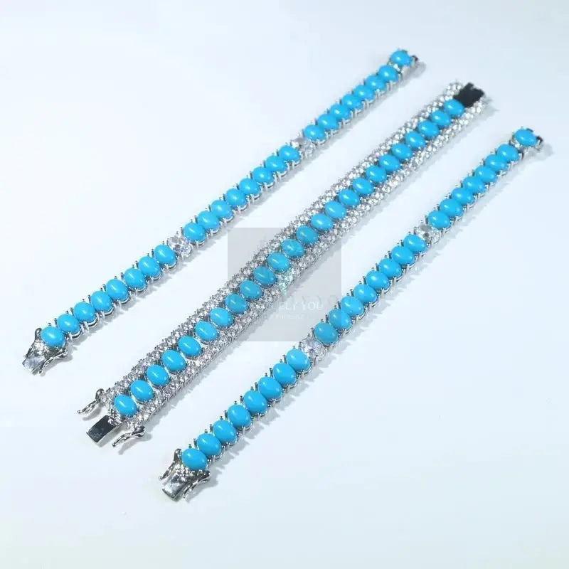 Bohemian Lucky Turquoise Tennis Bracelet - Uniquely You Online