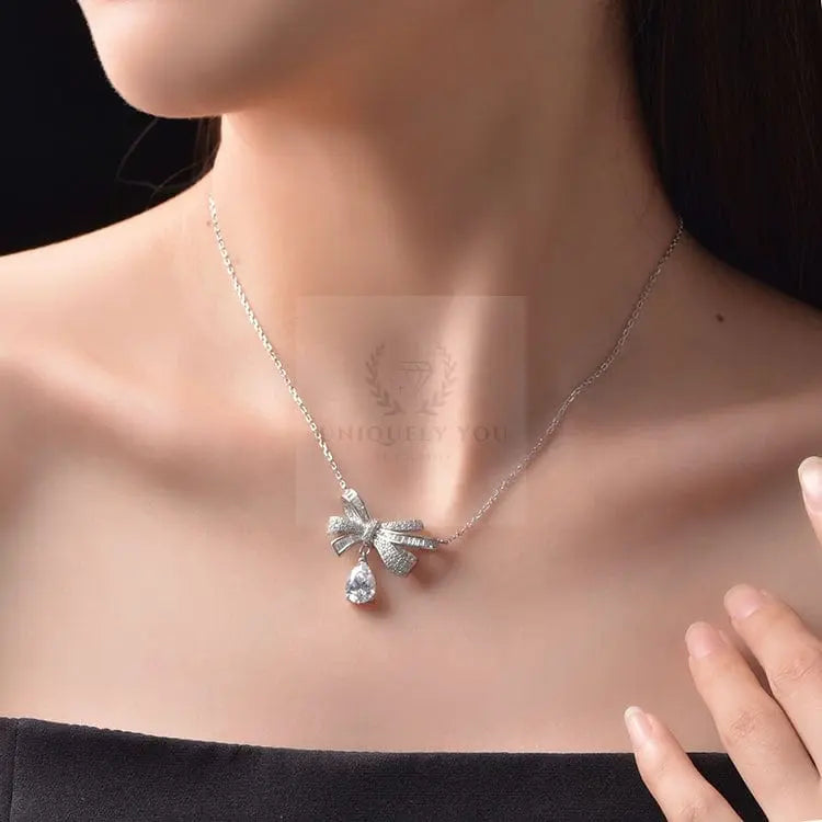 Bow Tie Necklace - Uniquely You Online