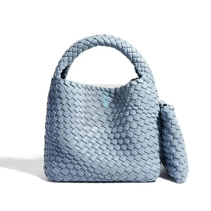 Braided Bucket Handbag - Uniquely You Online