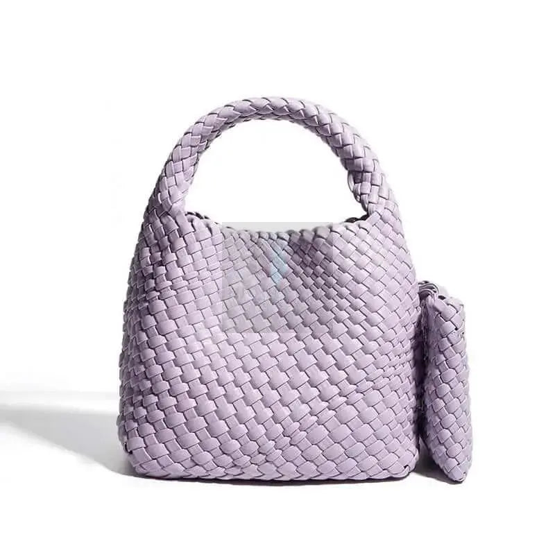 Braided Bucket Handbag - Uniquely You Online