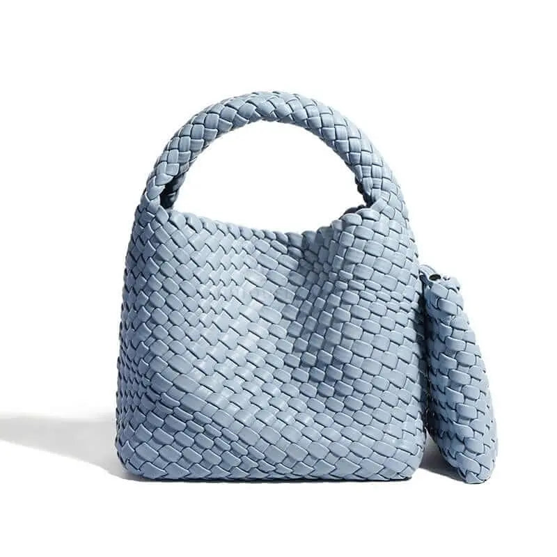 Braided Bucket Handbag - Uniquely You Online