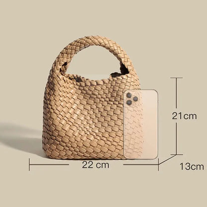 Braided Bucket Handbag - Uniquely You Online