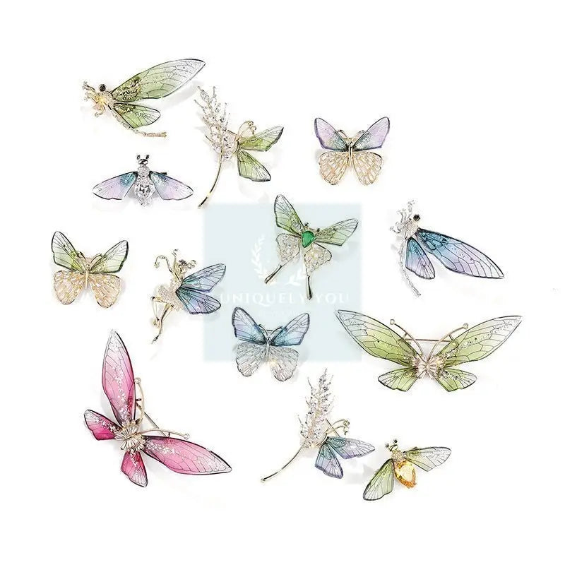 Butterfly Brooches (variety) - Uniquely You Online