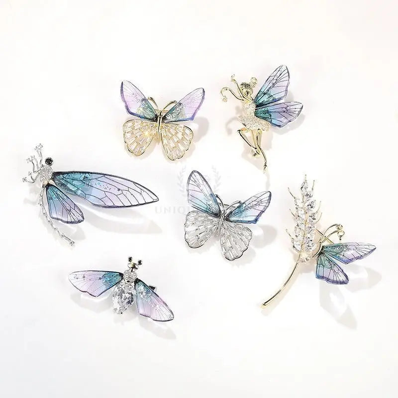 Butterfly Brooches (variety) - Uniquely You Online