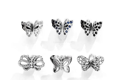 Butterfly CZ Charms