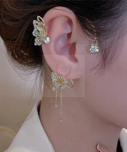 Butterfly Tassel Ear Cuff - Uniquely You Online