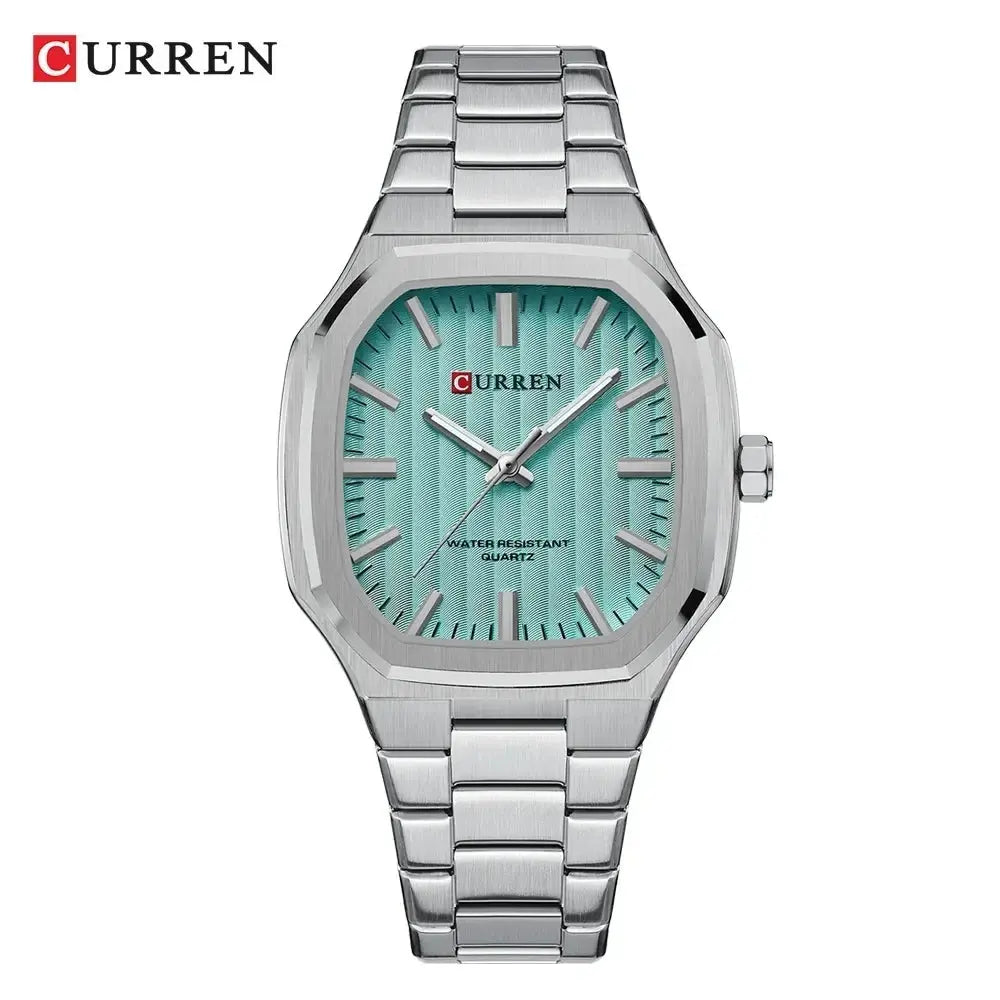 CURREN 8458 Stainless Steel Quartz Watch - Uniquely You Online