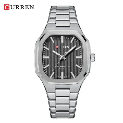 CURREN 8458 Stainless Steel Quartz Watch - Uniquely You Online