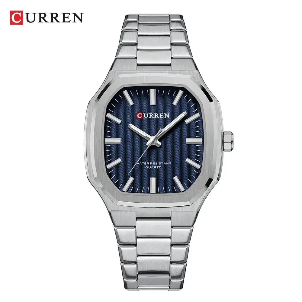 CURREN 8458 Stainless Steel Quartz Watch - Uniquely You Online