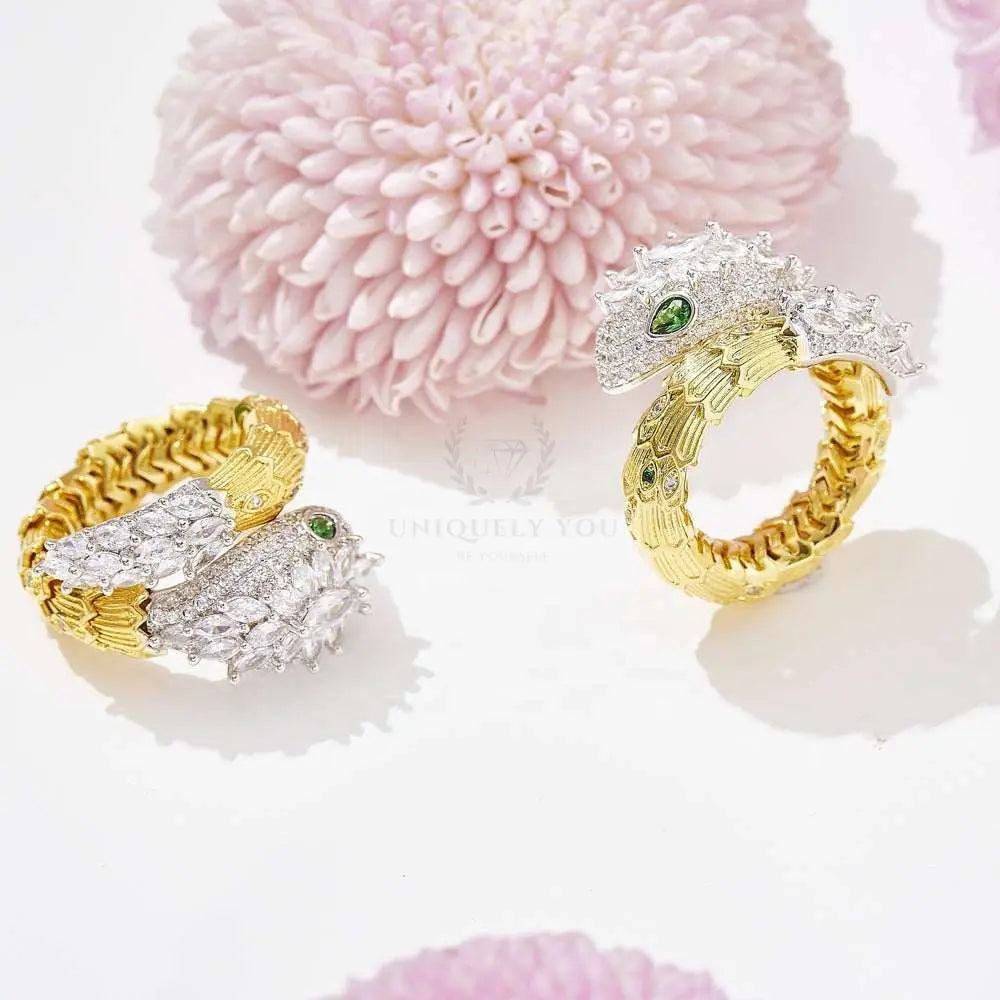 Charming Snake Ring - Uniquely You Online