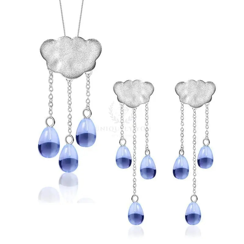 Cloud Tassel Jewelry Set - Uniquely You Online