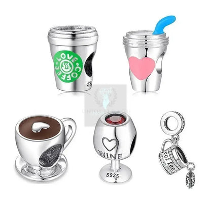 Coffee, Tea, or Wine? Charms - Uniquely You Online