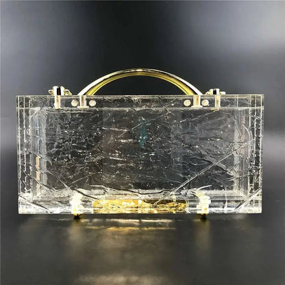 Cracked Acrylic Clutch (variety) - Uniquely You Online