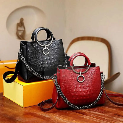 Crocodile Chain Link Bag - Uniquely You Online