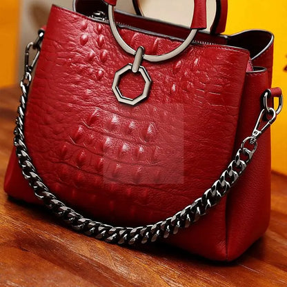 Crocodile Chain Link Bag - Uniquely You Online