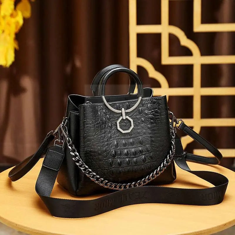 Crocodile Chain Link Bag - Uniquely You Online