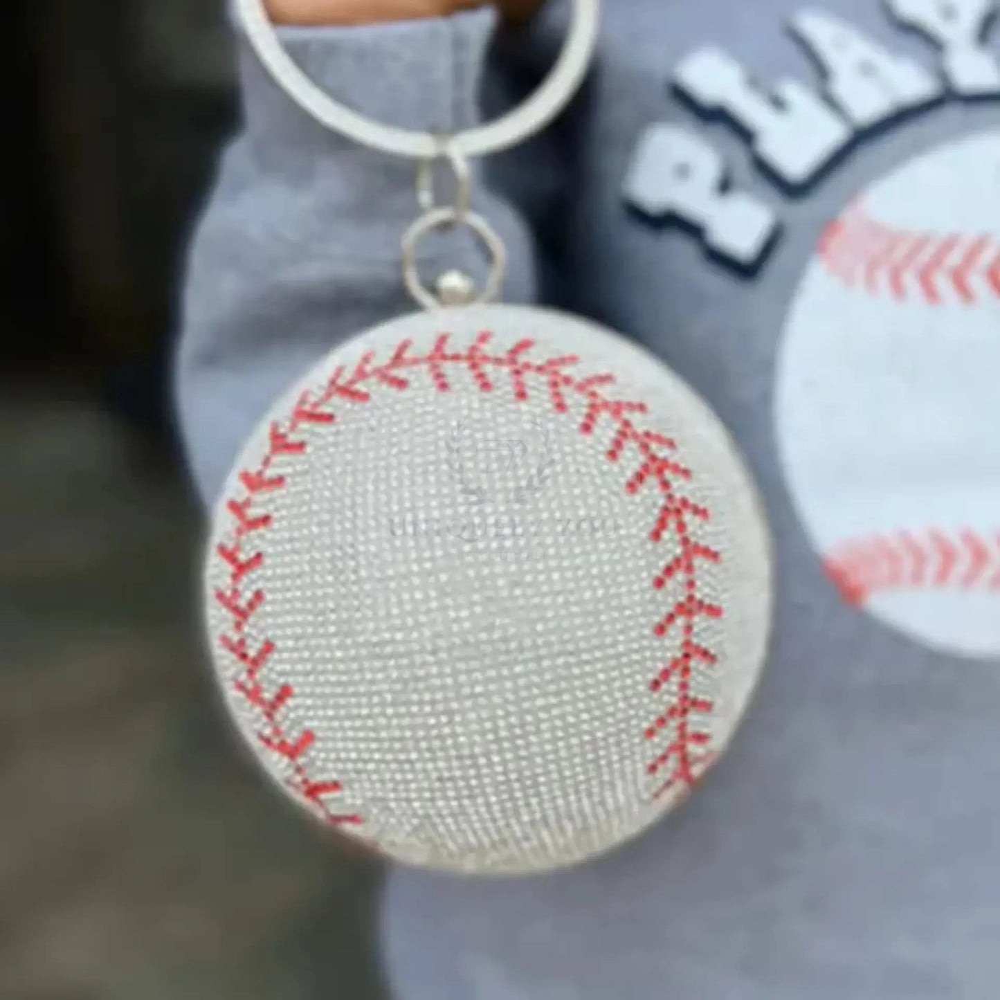 Crystal Baseball Novelty Clutch  Uniquely You Online