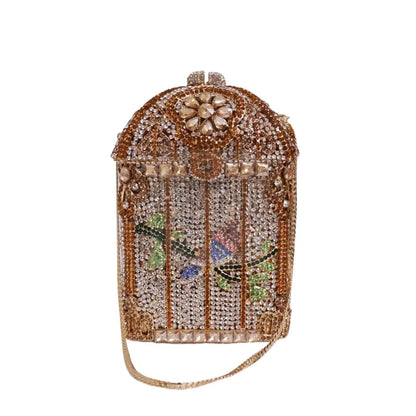 Crystal Birdcage Novelty Bag  Uniquely You Online