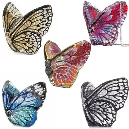 Crystal Butterfly 3D Novelty Bag  Uniquely You Online