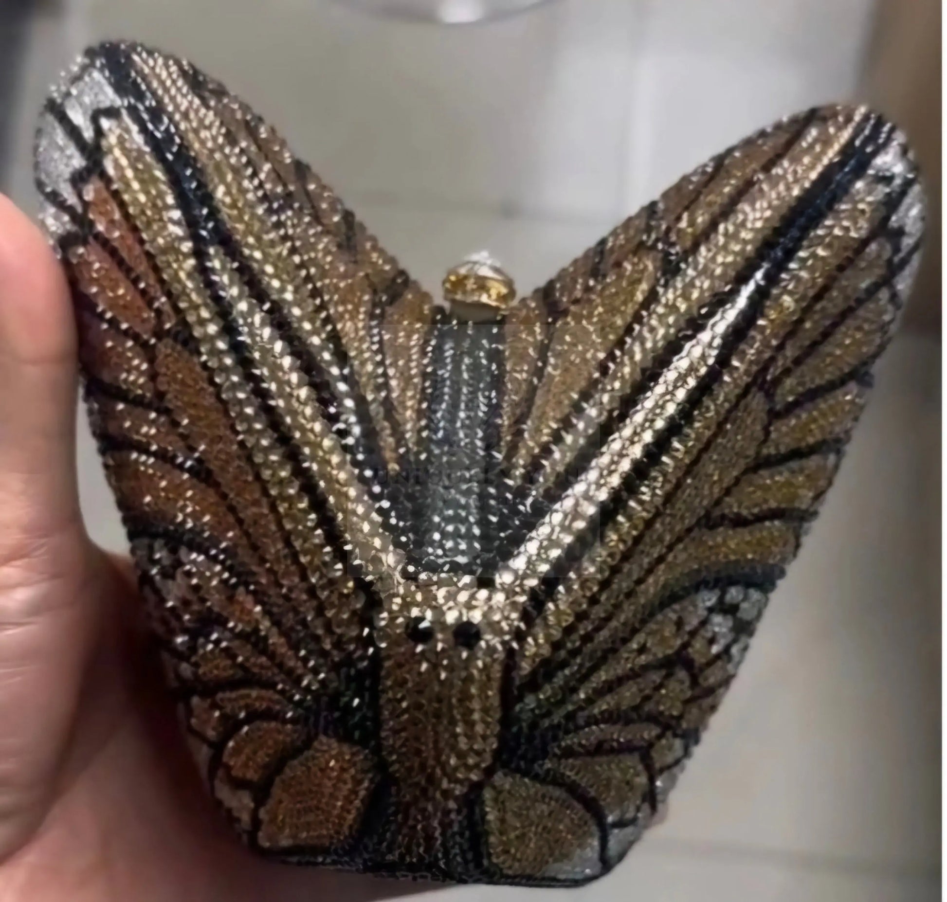 Crystal Butterfly 3D Novelty Bag  Uniquely You Online