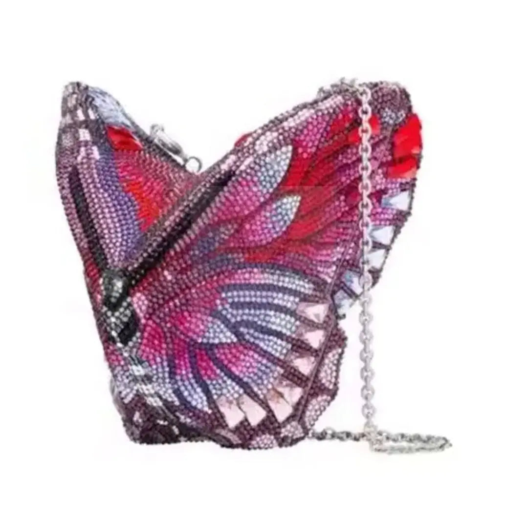 Crystal Butterfly 3D Novelty Bag  Uniquely You Online