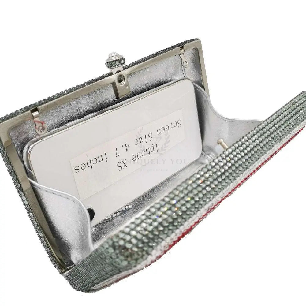 Crystal Cassette Tape Clutch - Uniquely You Online