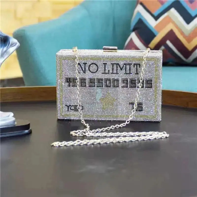 Crystal Coin and Credit Card Clutch - Uniquely You Online