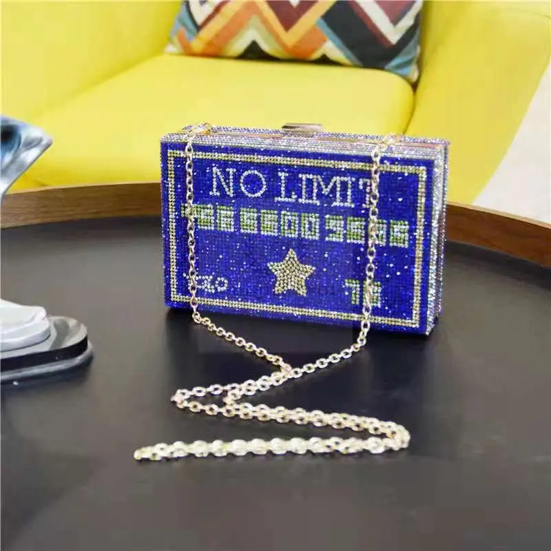 Crystal Coin and Credit Card Clutch - Uniquely You Online