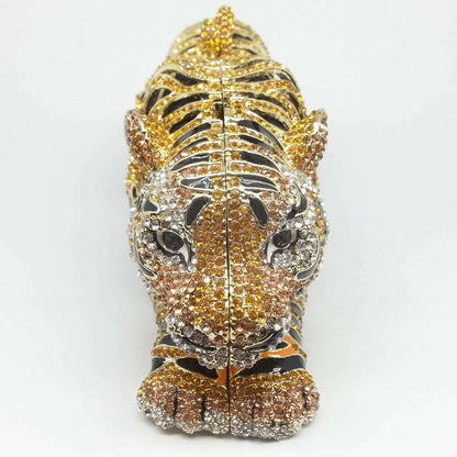 Crystal Crouching Tiger Clutch - Uniquely You Online