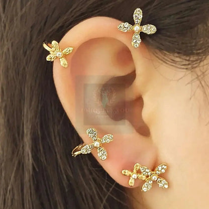 Crystal Ear Cuffs (variety) - Uniquely You Online